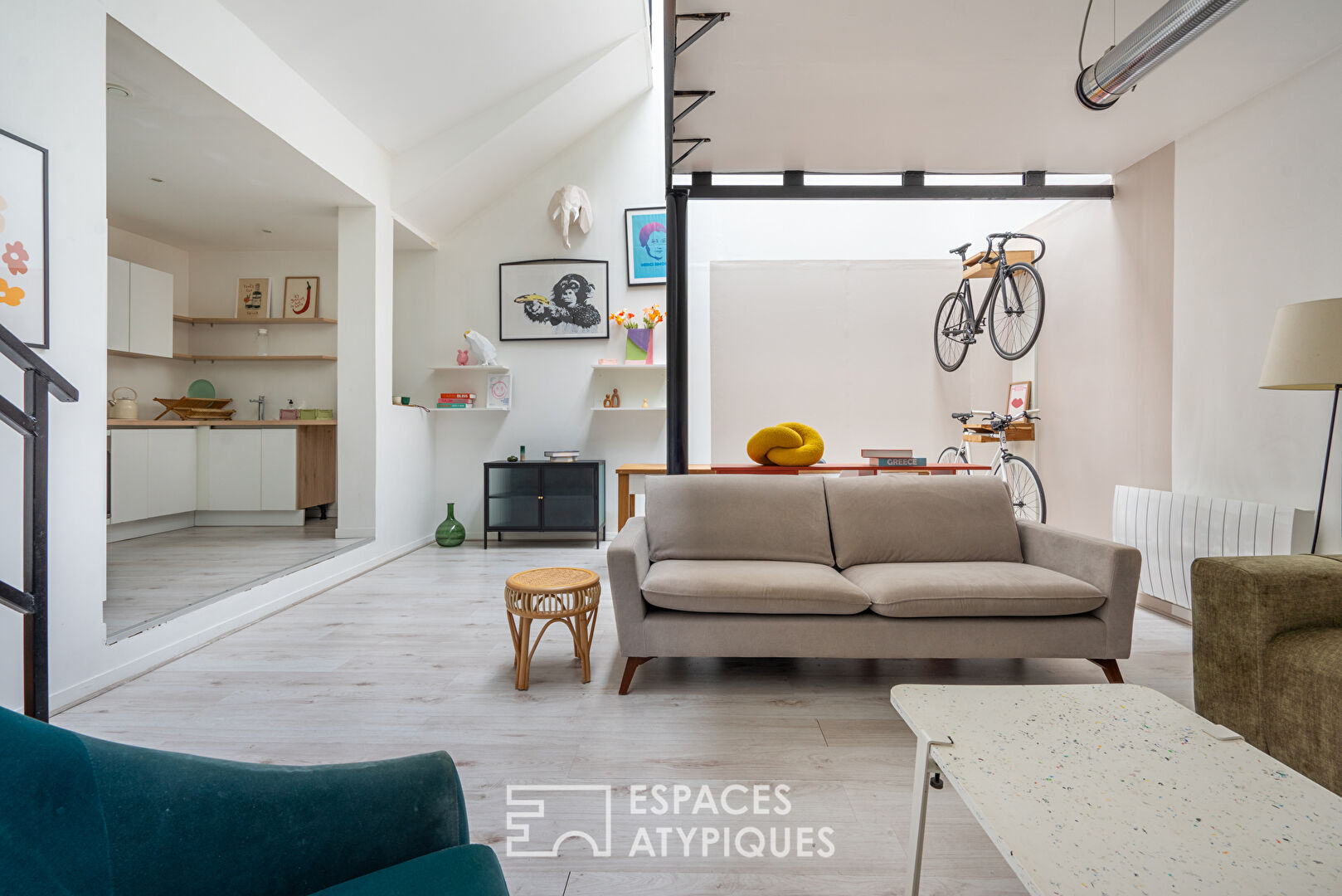 Loft avec verrière – quartier Oberkampf
