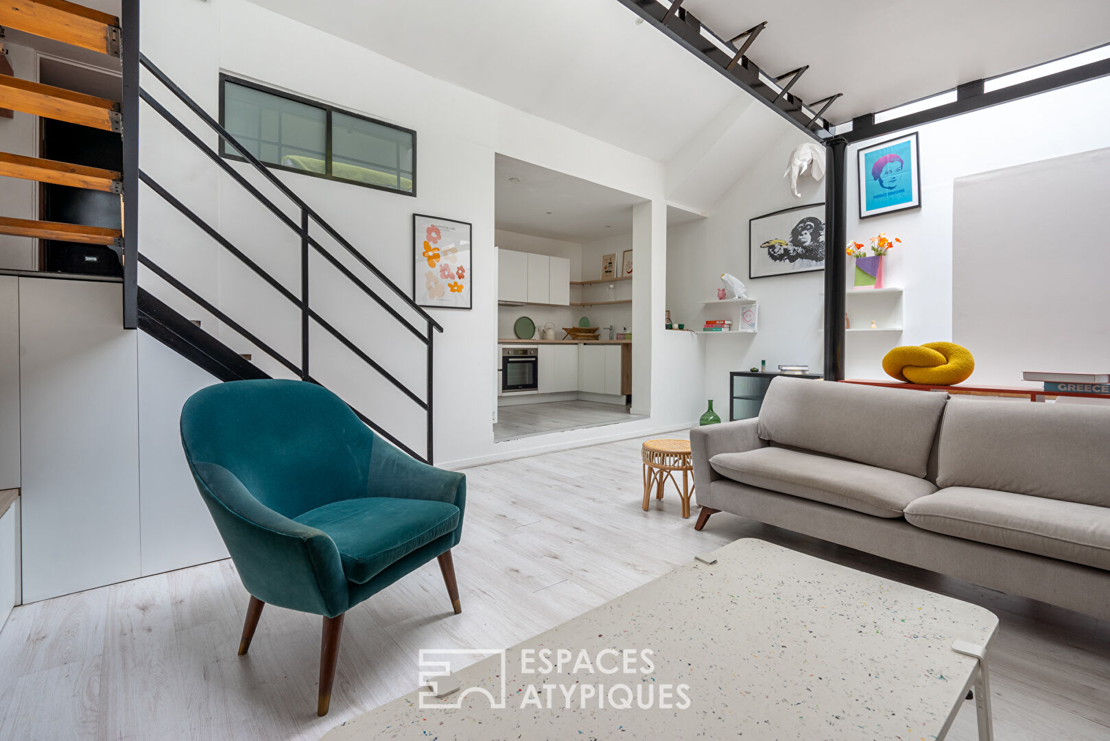 Loft avec verrière – quartier Oberkampf