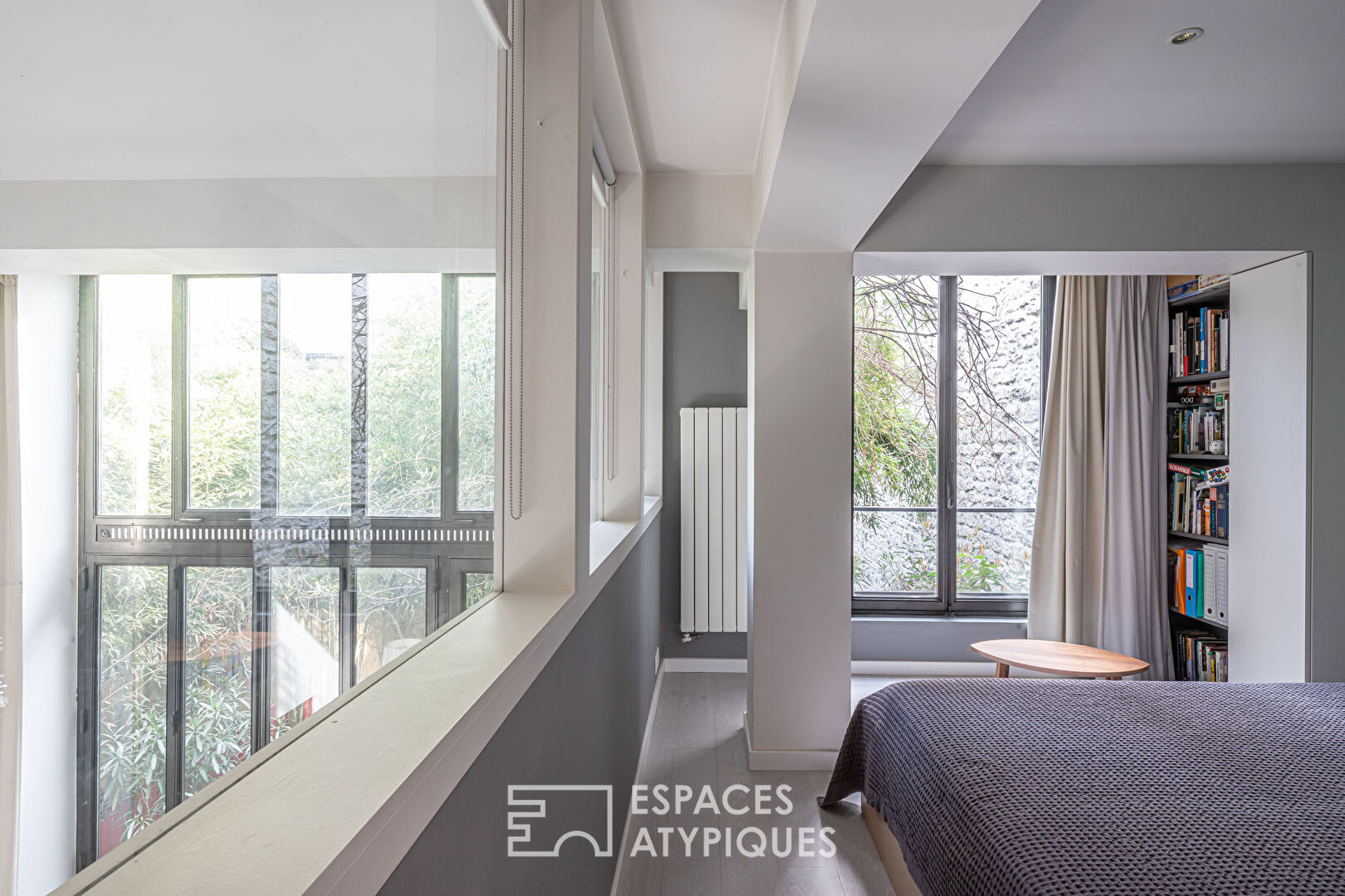 Duplex loft with tree-lined terrace