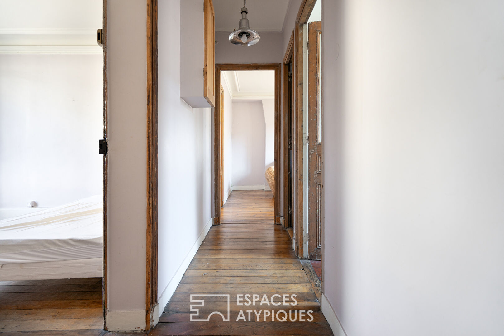 Appartement Haussmannien avec balcon et vue dégagée
