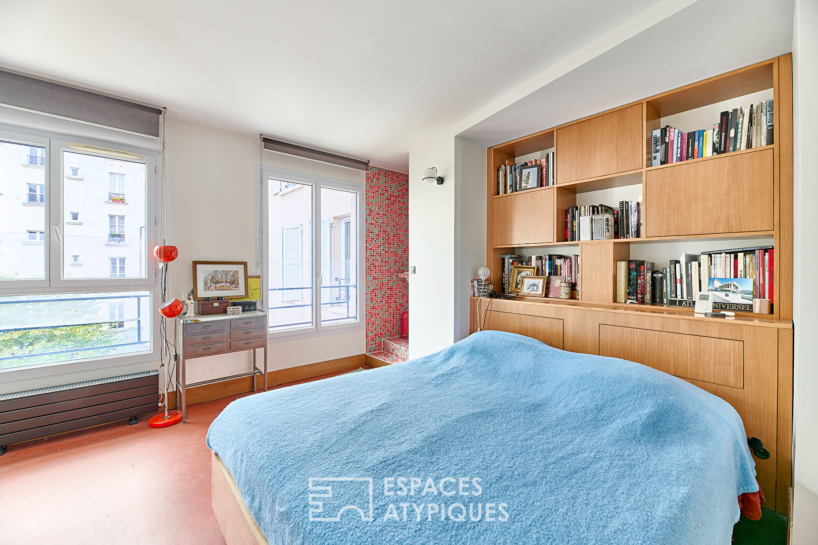 Duplex avec terrasses au dernier étage