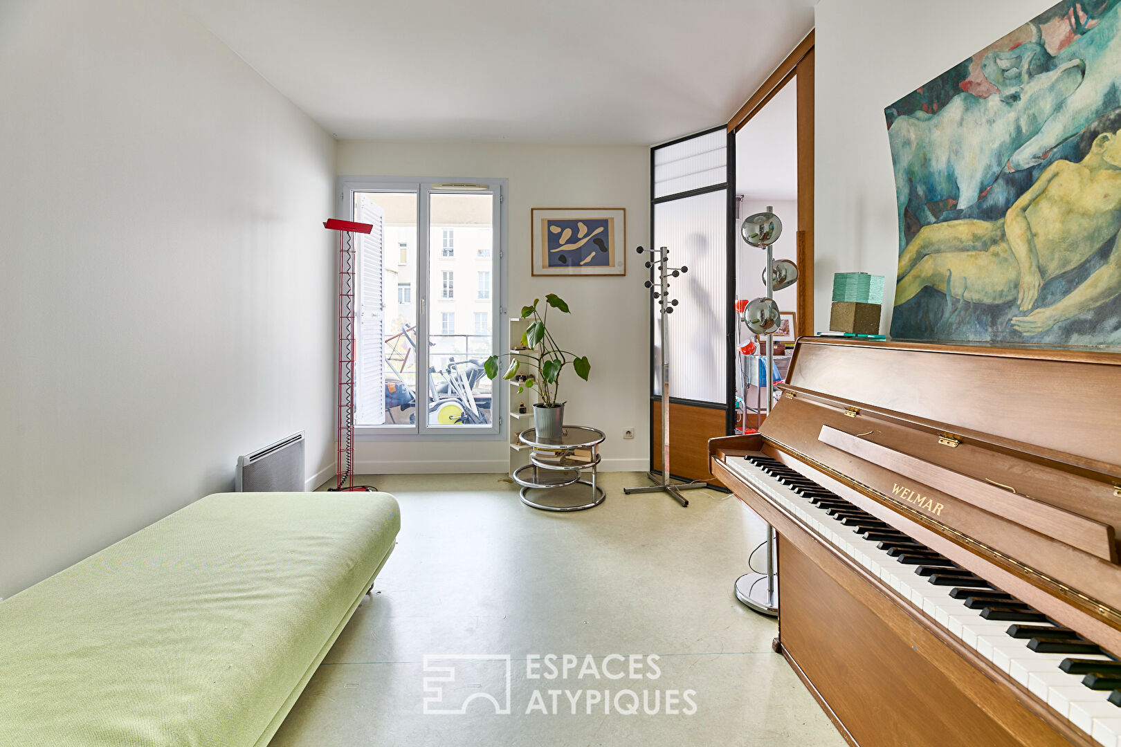 Duplex avec terrasses au dernier étage