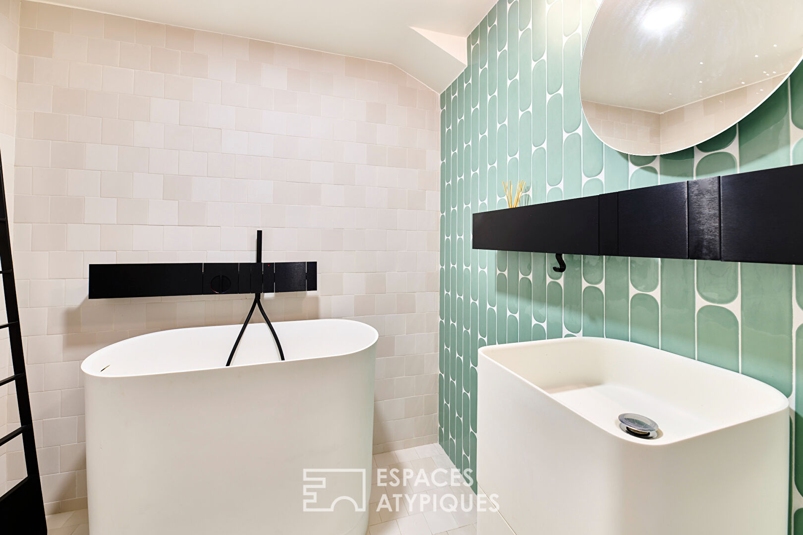 Duplex avec terrasses au dernier étage