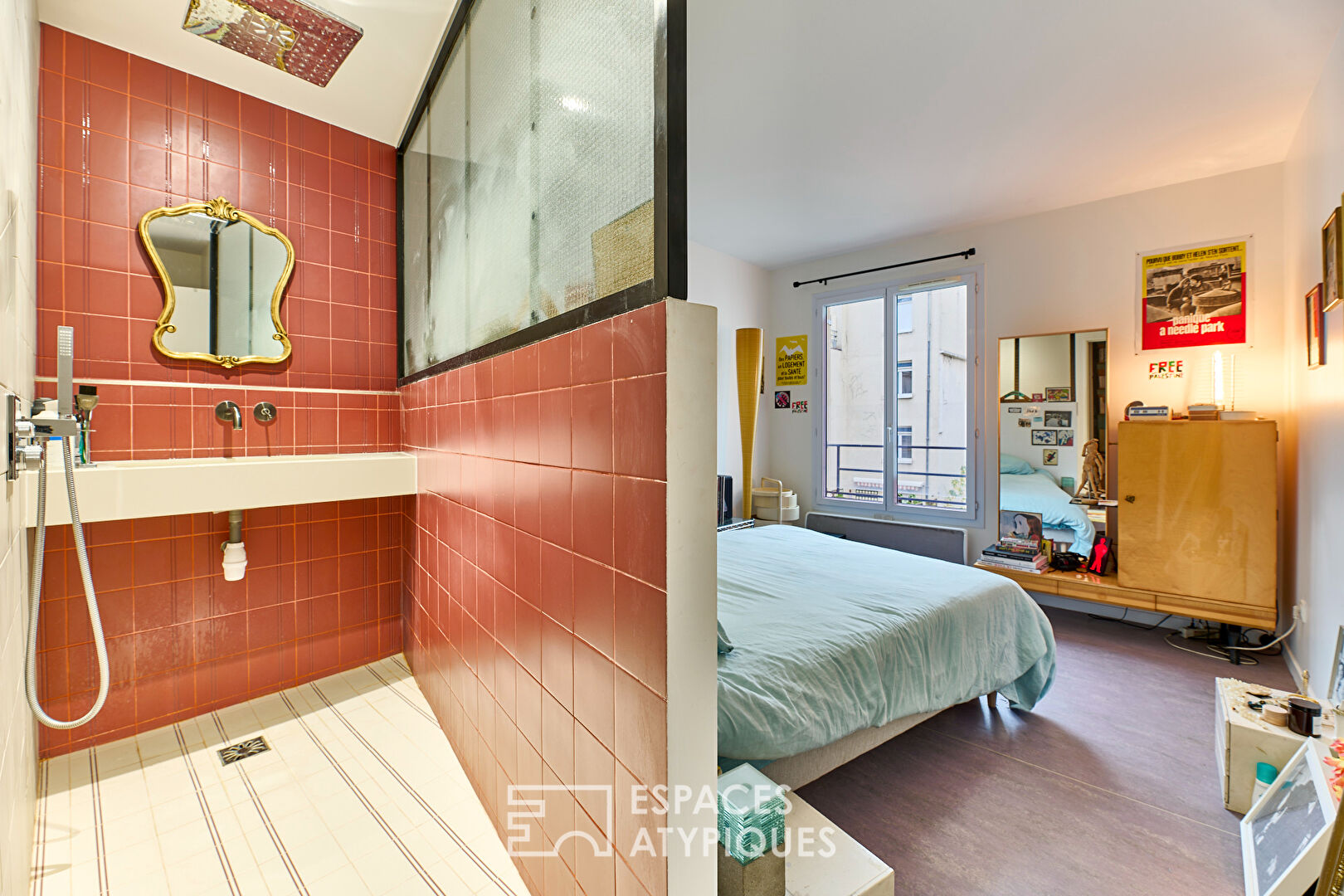 Duplex avec terrasses au dernier étage