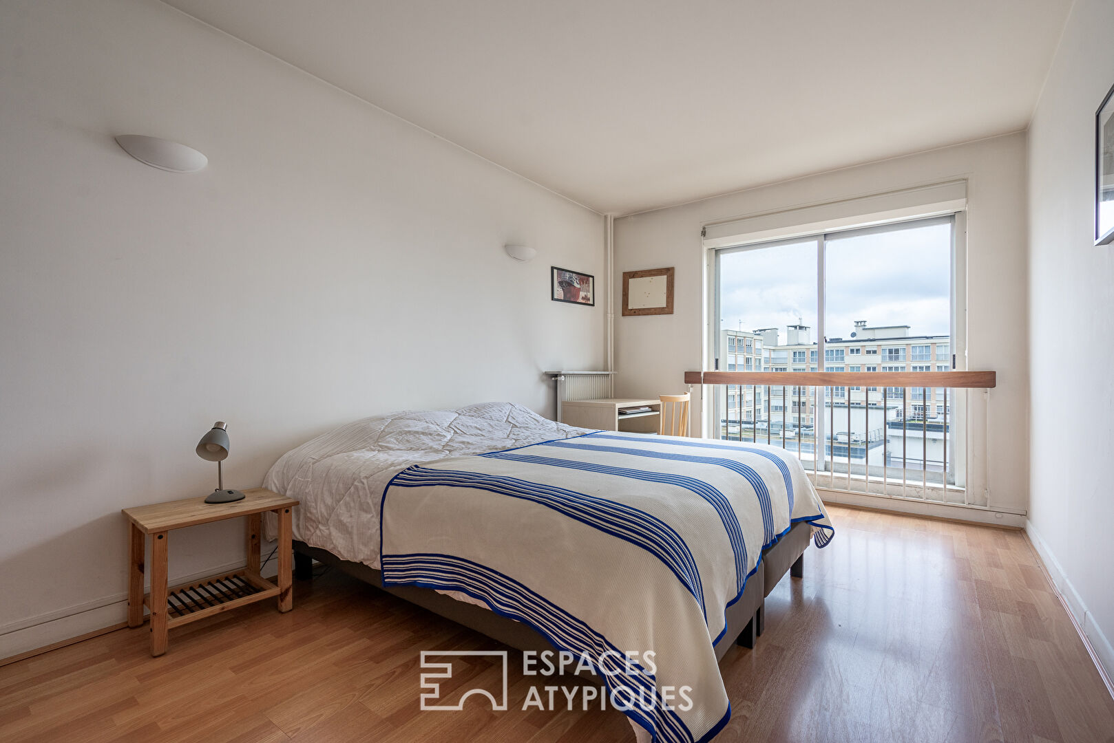 Appartement traversant avec vue sur les monuments