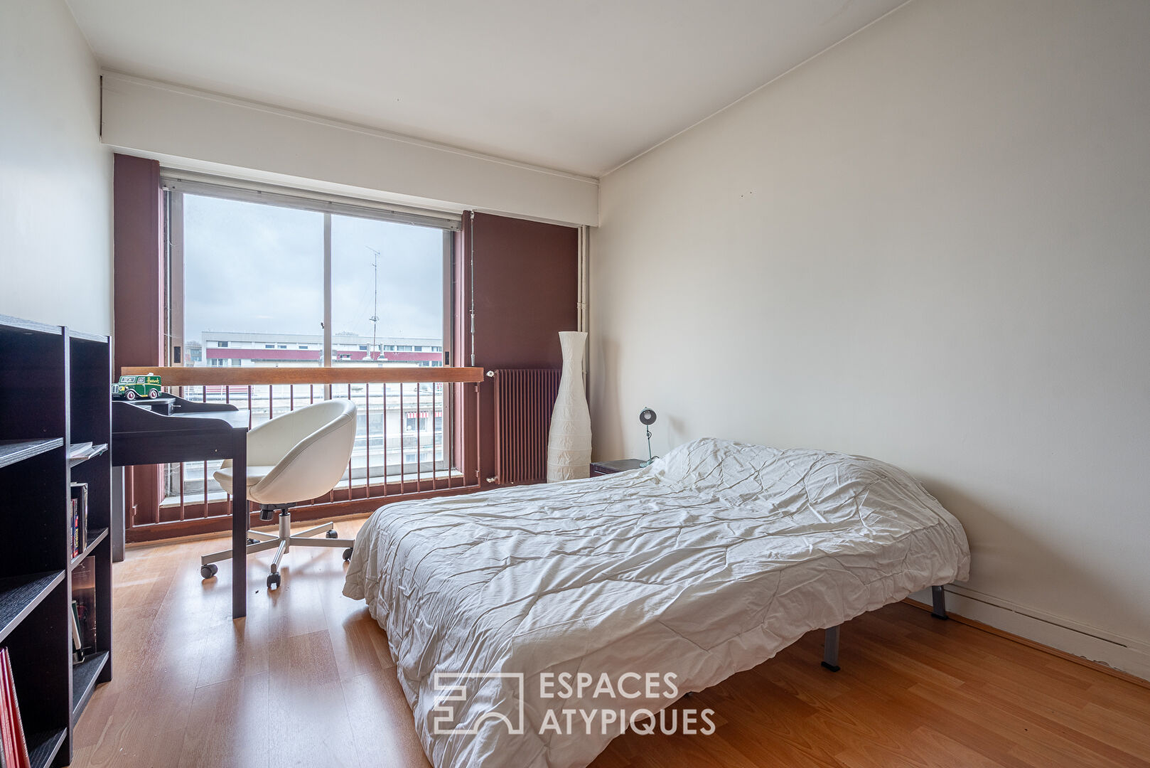 Appartement traversant avec vue sur les monuments