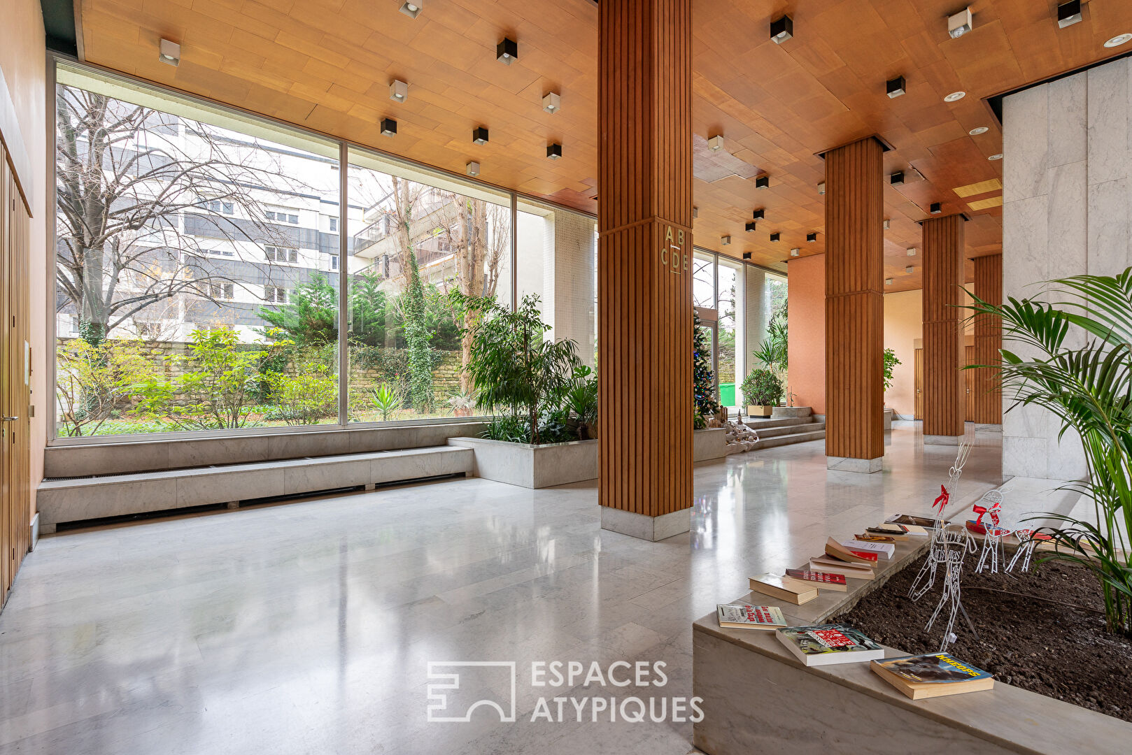 Appartement traversant avec vue sur les monuments