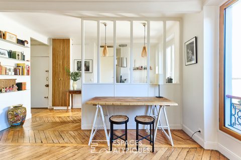 Bright apartment between Buttes-Chaumont and Parc de Belleville