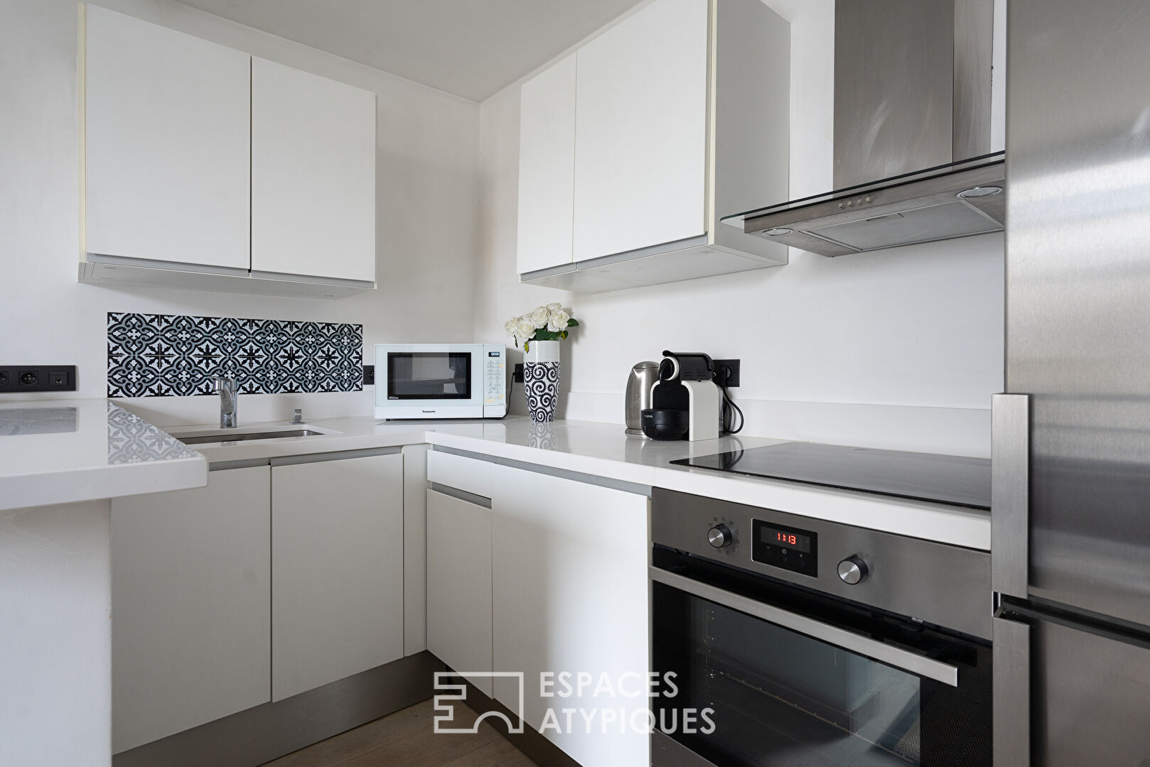 Appartement contemporain sur cour en plein coeur du Marais
