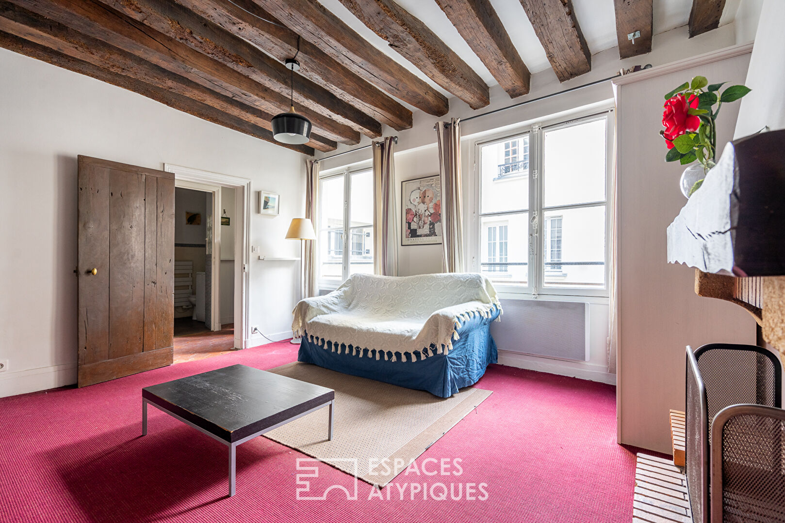 Appartement de charme sur l’île Saint Louis