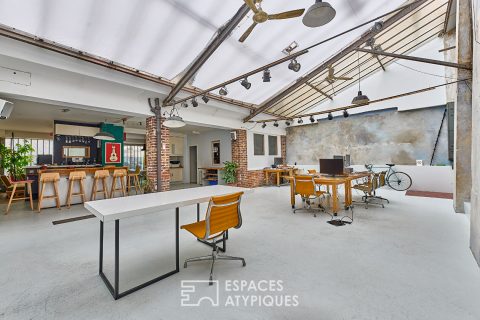 Loft Workshop with commerciality in Parmentier