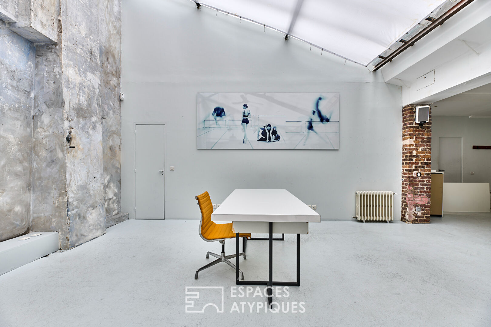 Loft Workshop with commerciality in Parmentier