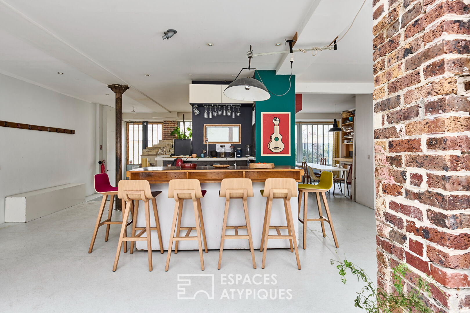 Loft Workshop with commerciality in Parmentier