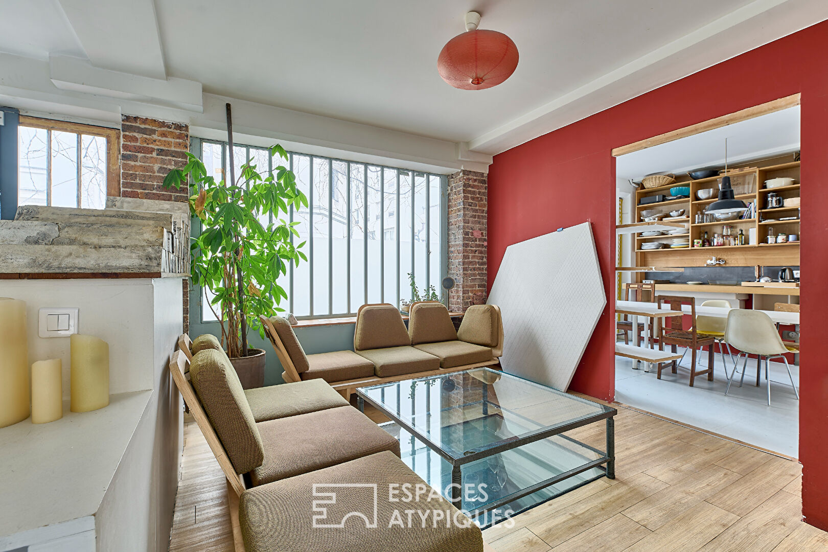 Loft Workshop with commerciality in Parmentier