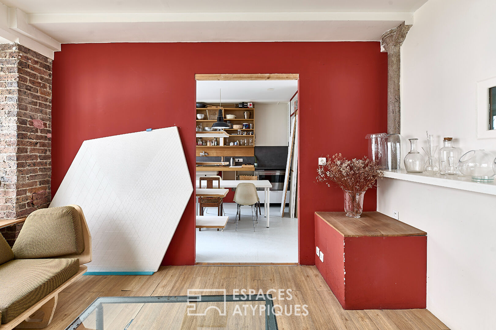 Loft Workshop with commerciality in Parmentier
