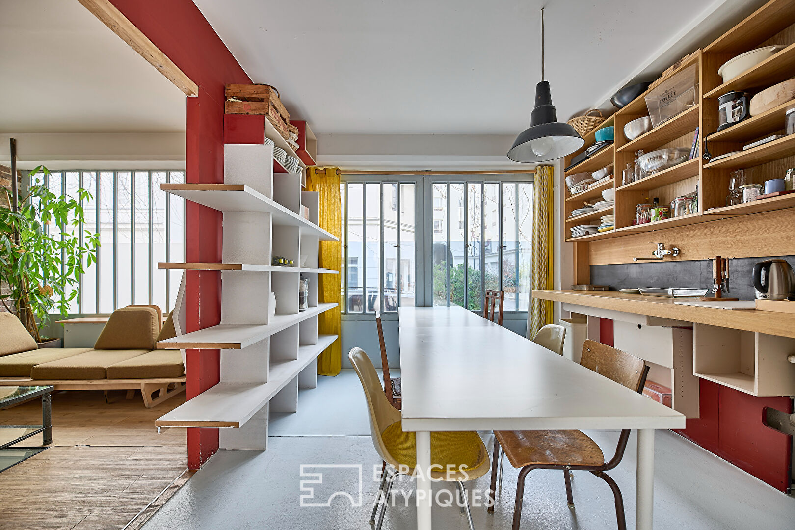 Loft Workshop with commerciality in Parmentier