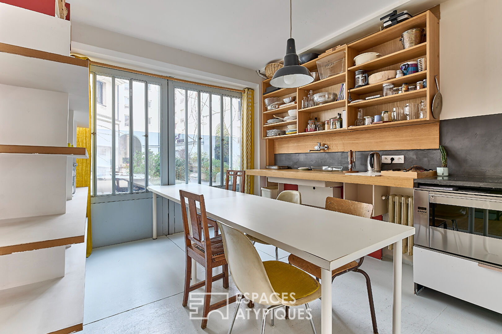 Loft Workshop with commerciality in Parmentier