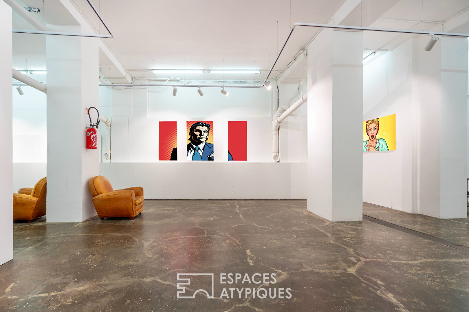 Commercial premises with a New York loft spirit