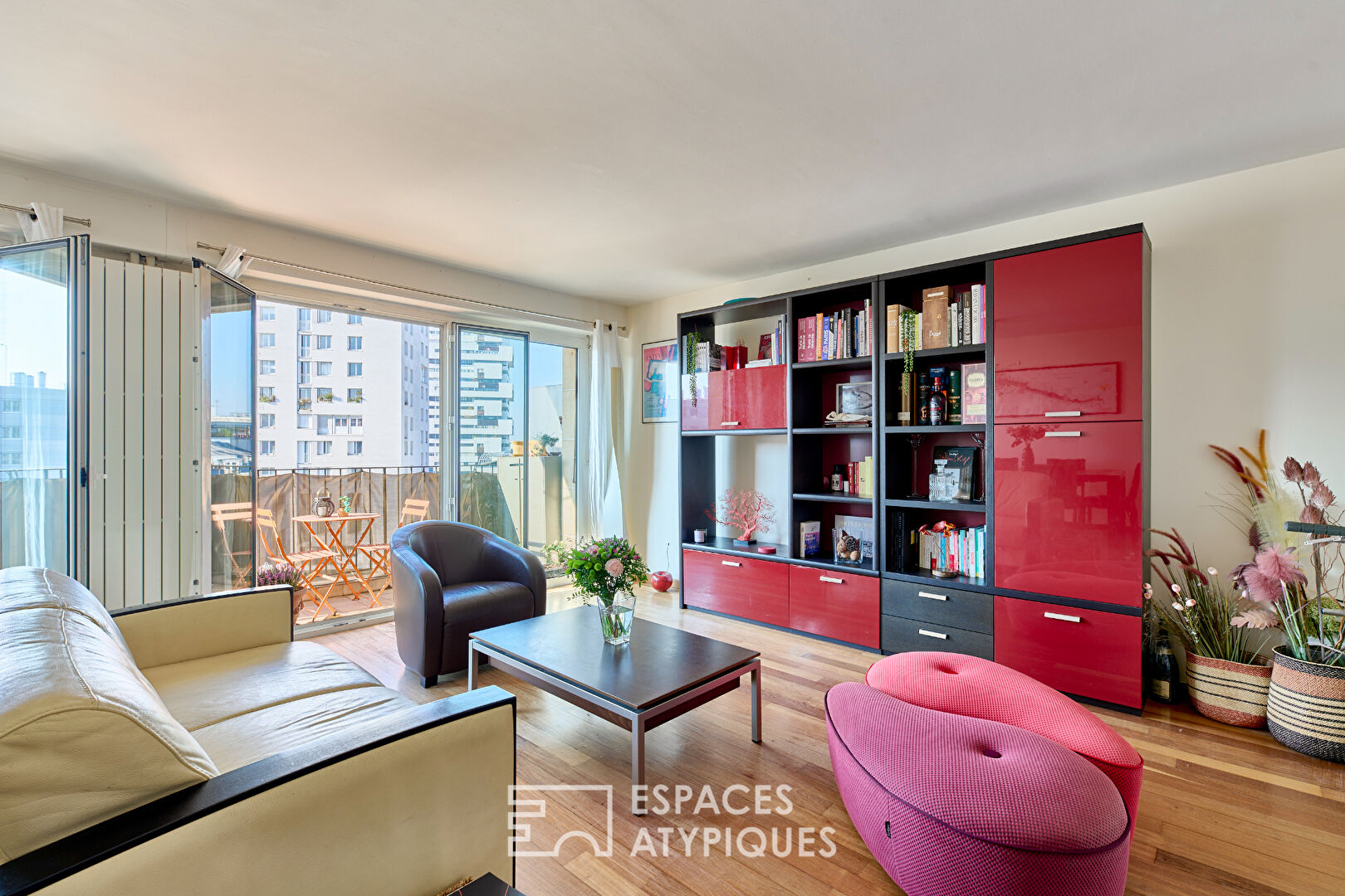 Appartement familial et son balcon sur Reuilly