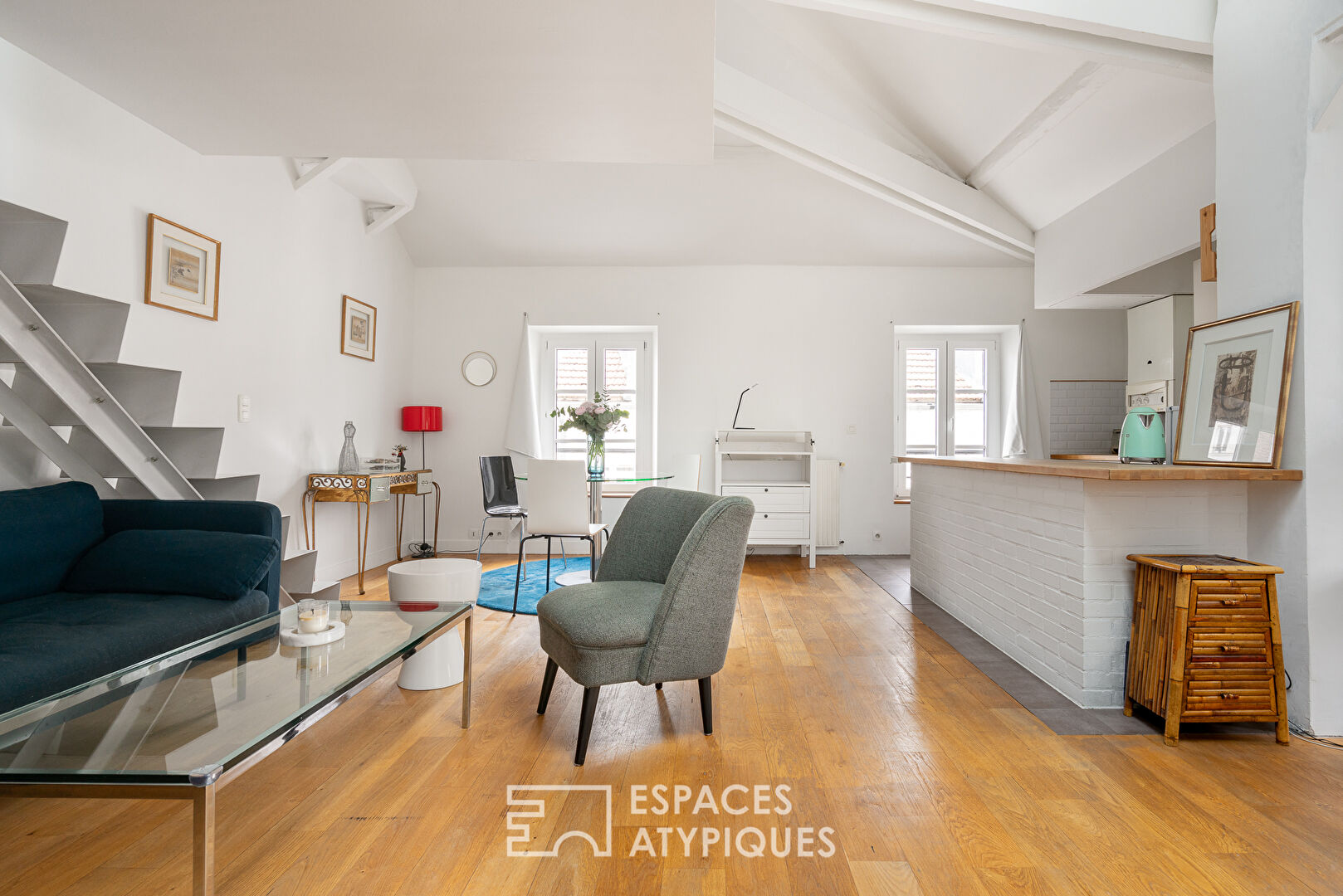 Appartement de charme en dernier étage