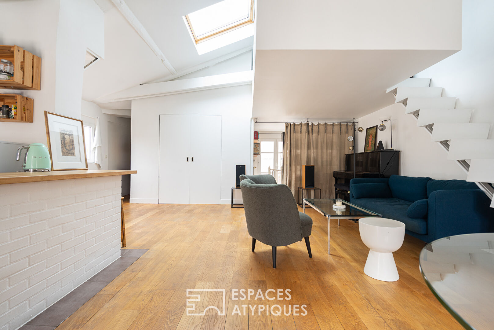 Appartement de charme en dernier étage