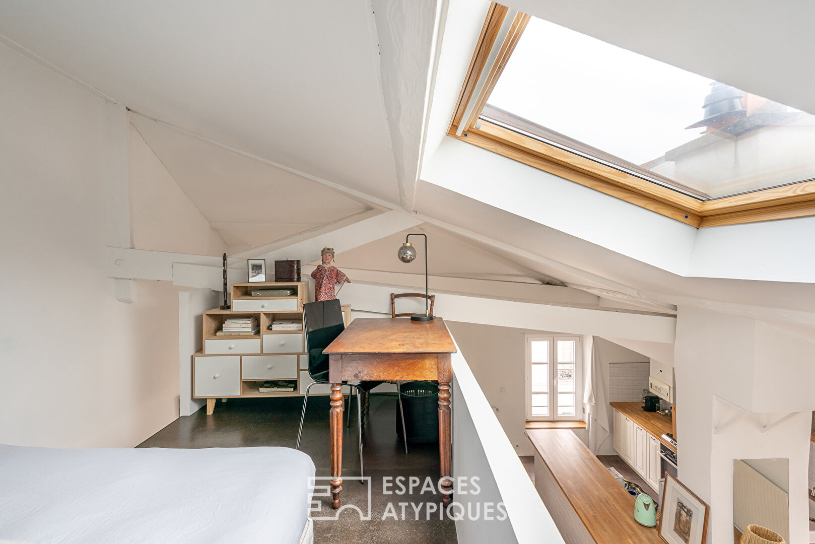 Appartement de charme en dernier étage