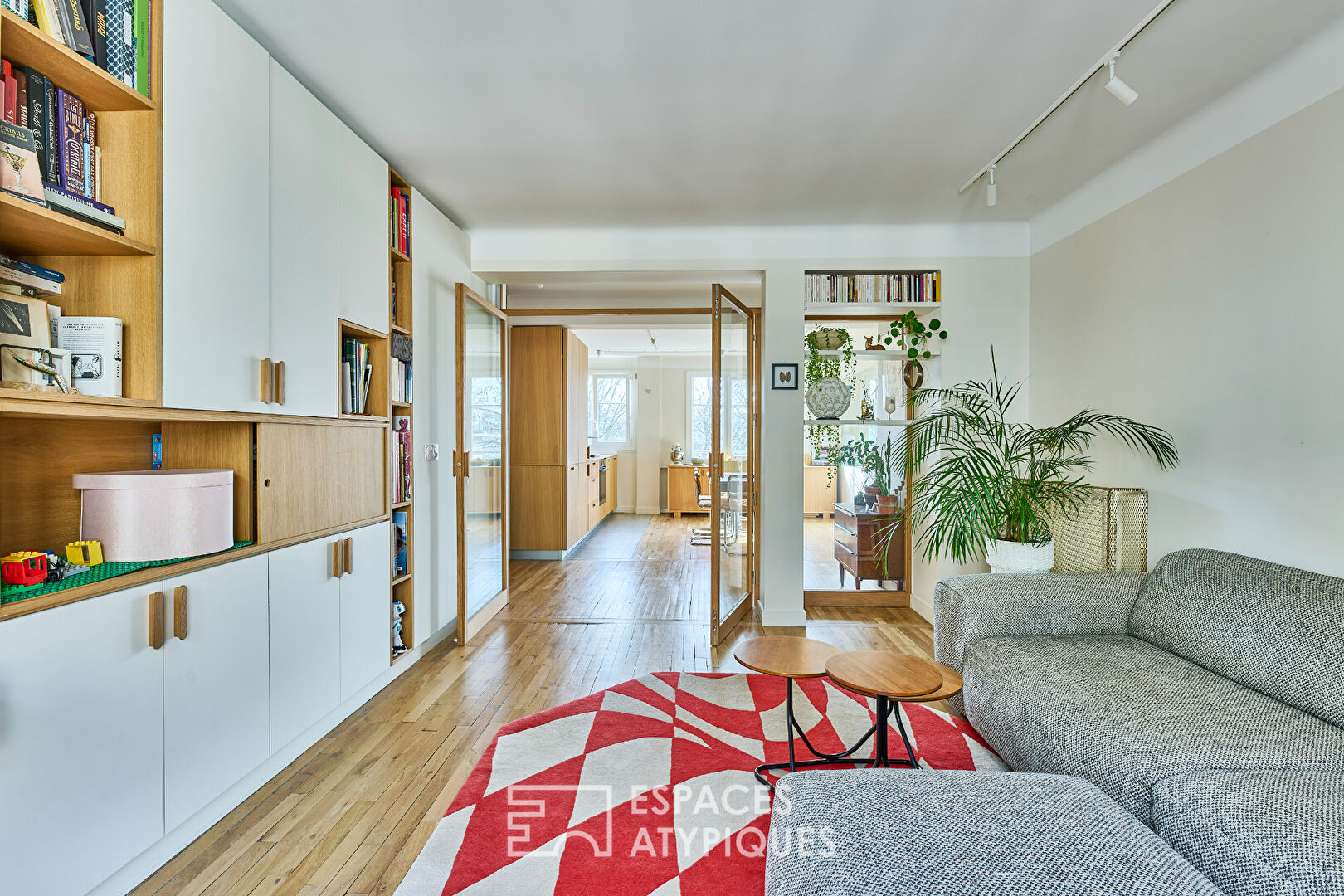 Appartement rénové au pied des Buttes Chaumont