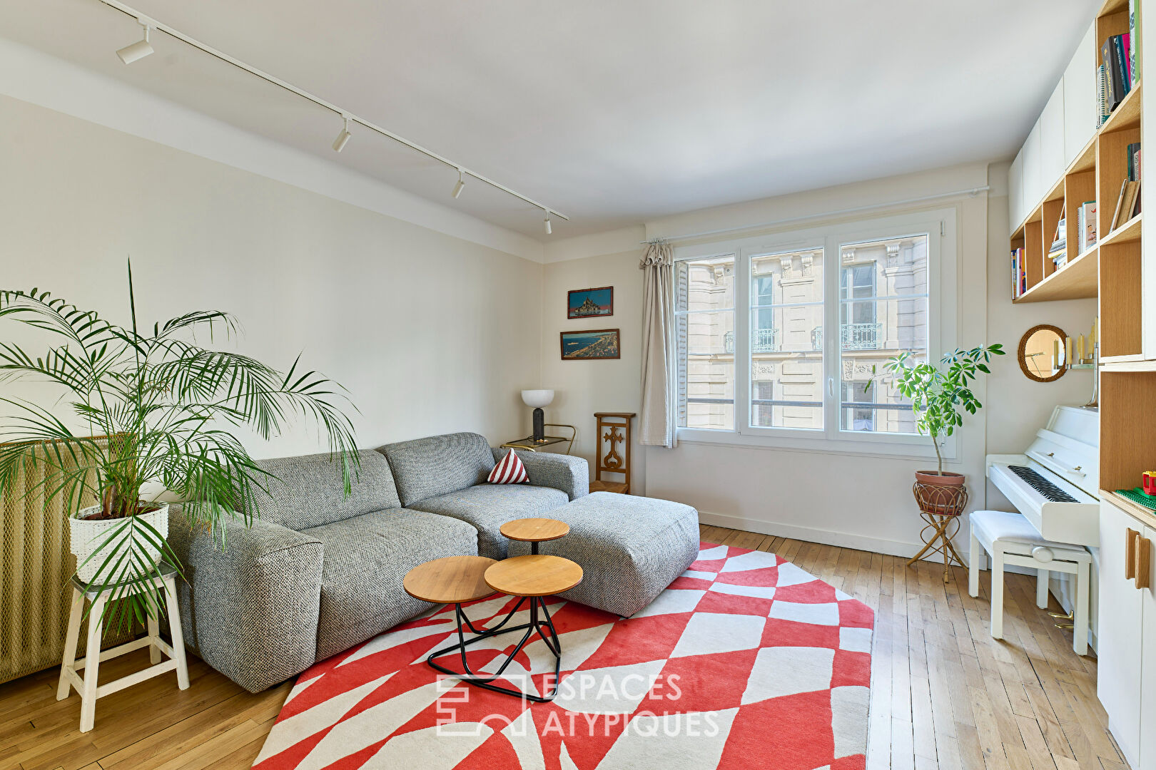 Appartement rénové au pied des Buttes Chaumont
