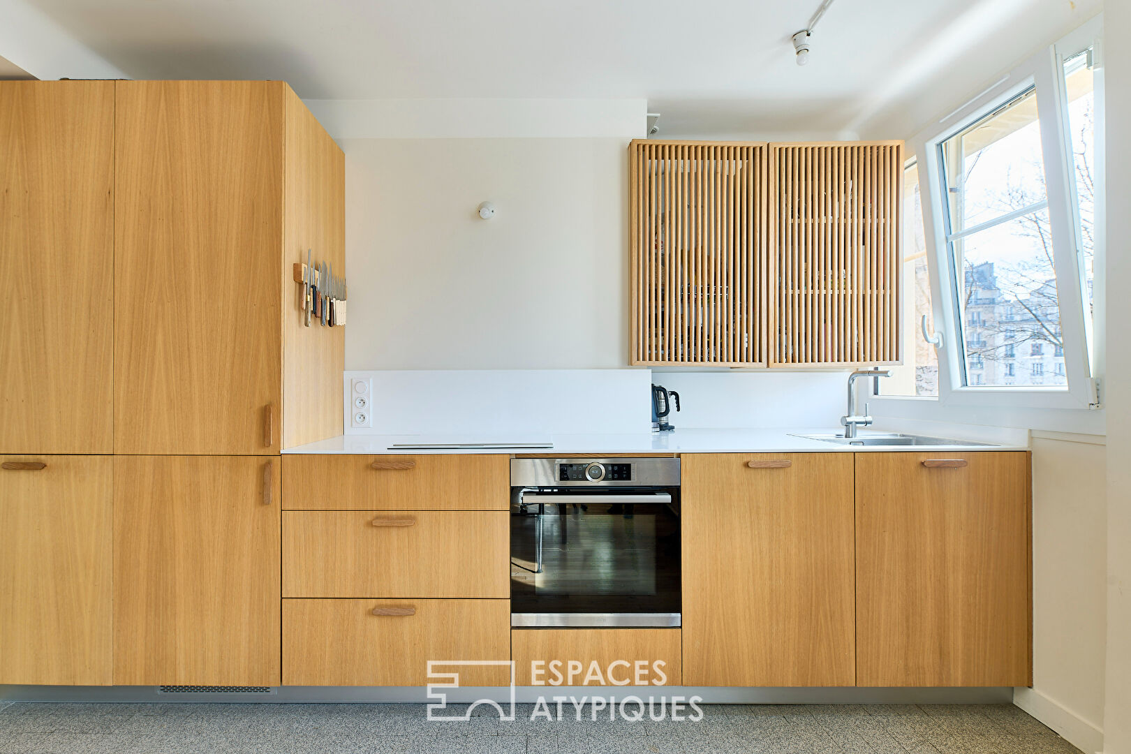 Appartement rénové au pied des Buttes Chaumont