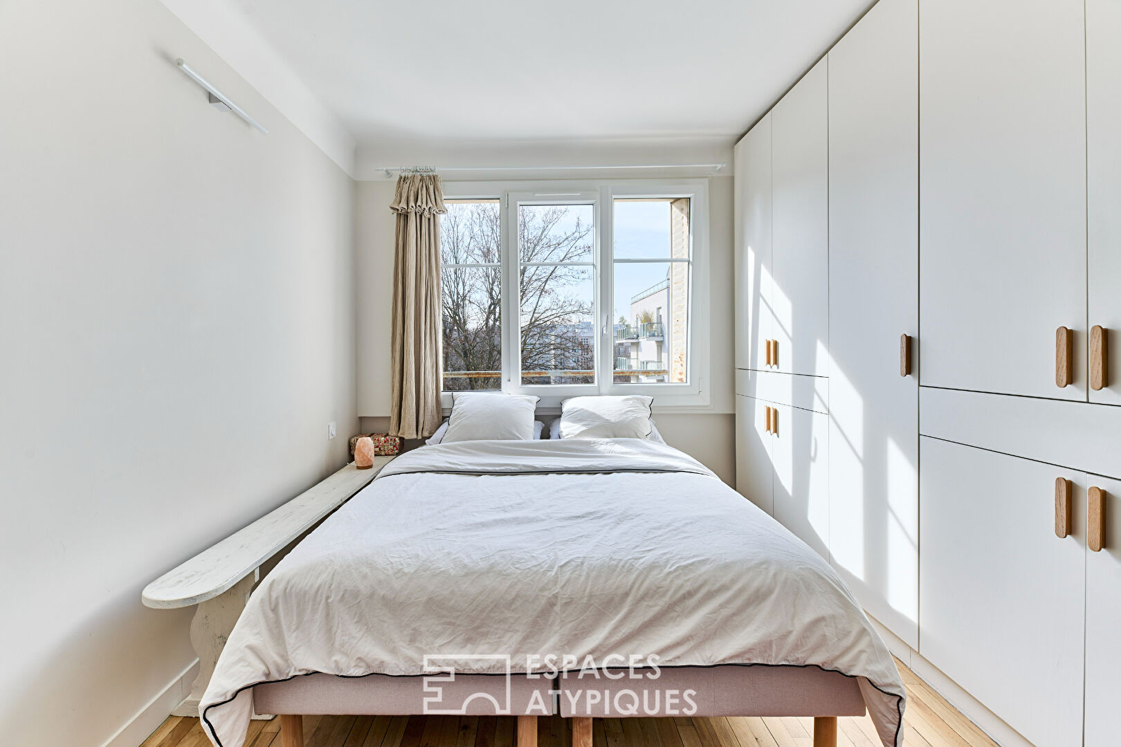 Appartement rénové au pied des Buttes Chaumont