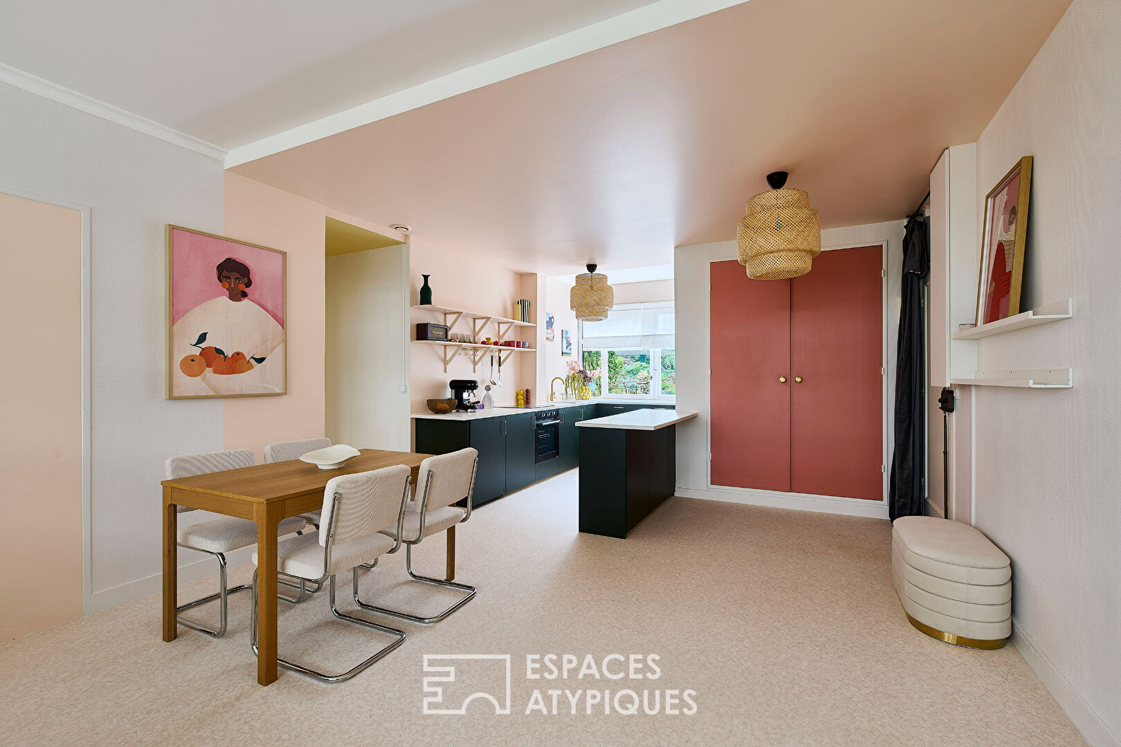 Renovated apartment on the ground floor