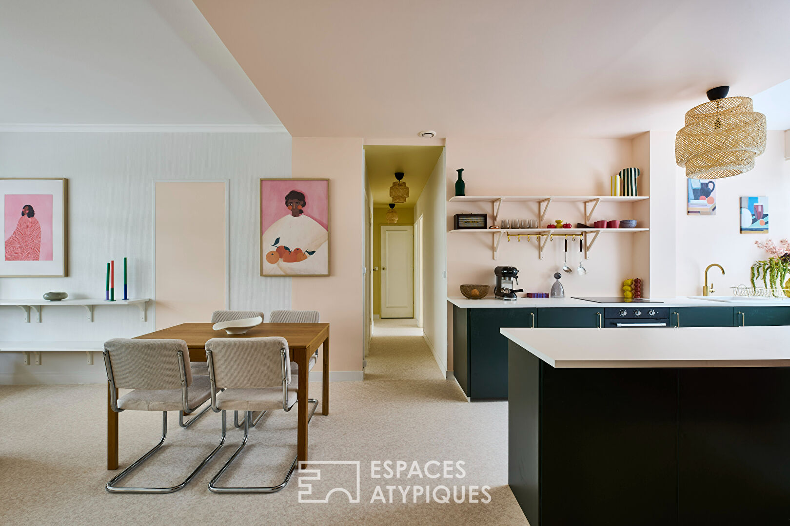 Renovated apartment on the ground floor