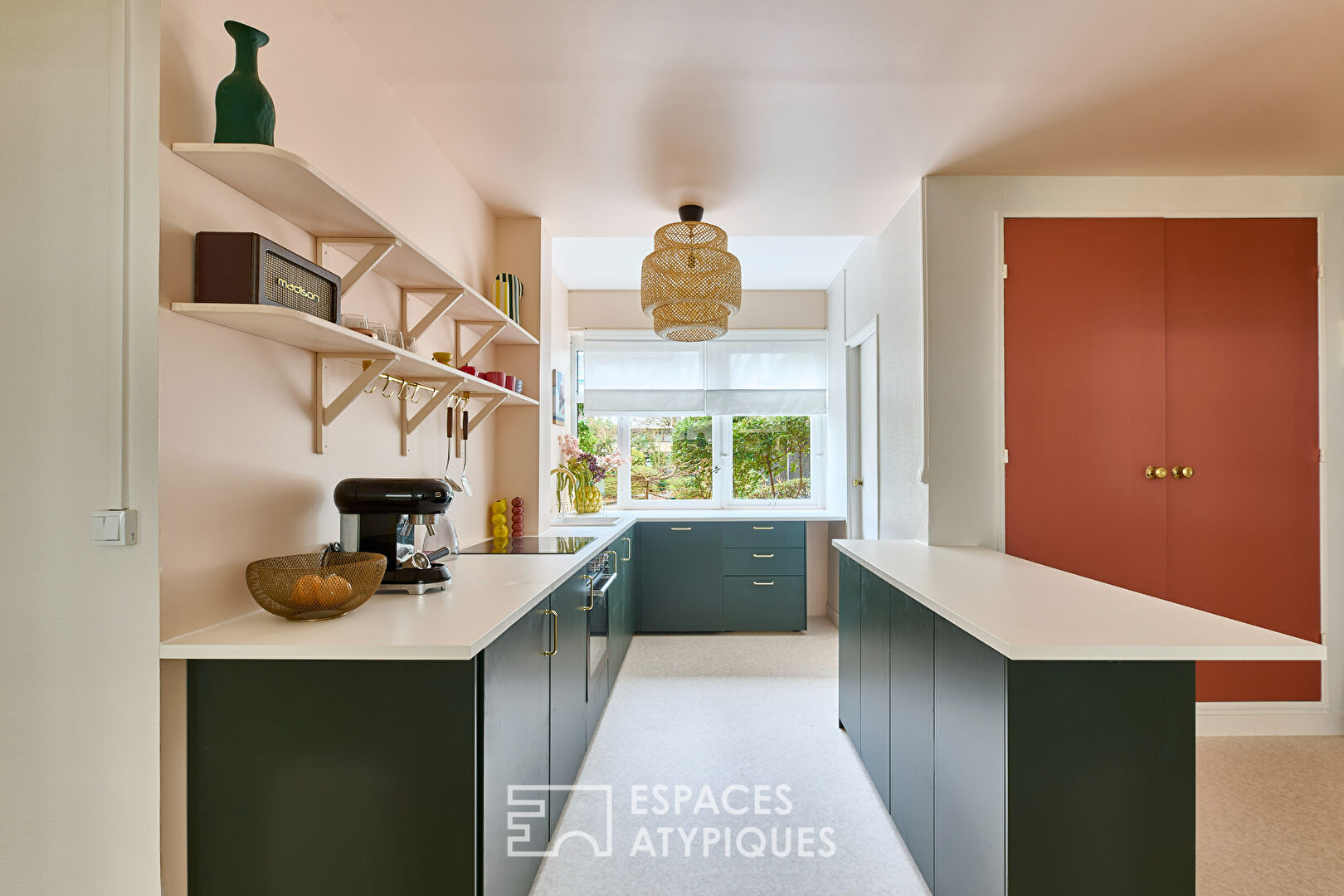 Renovated apartment on the ground floor