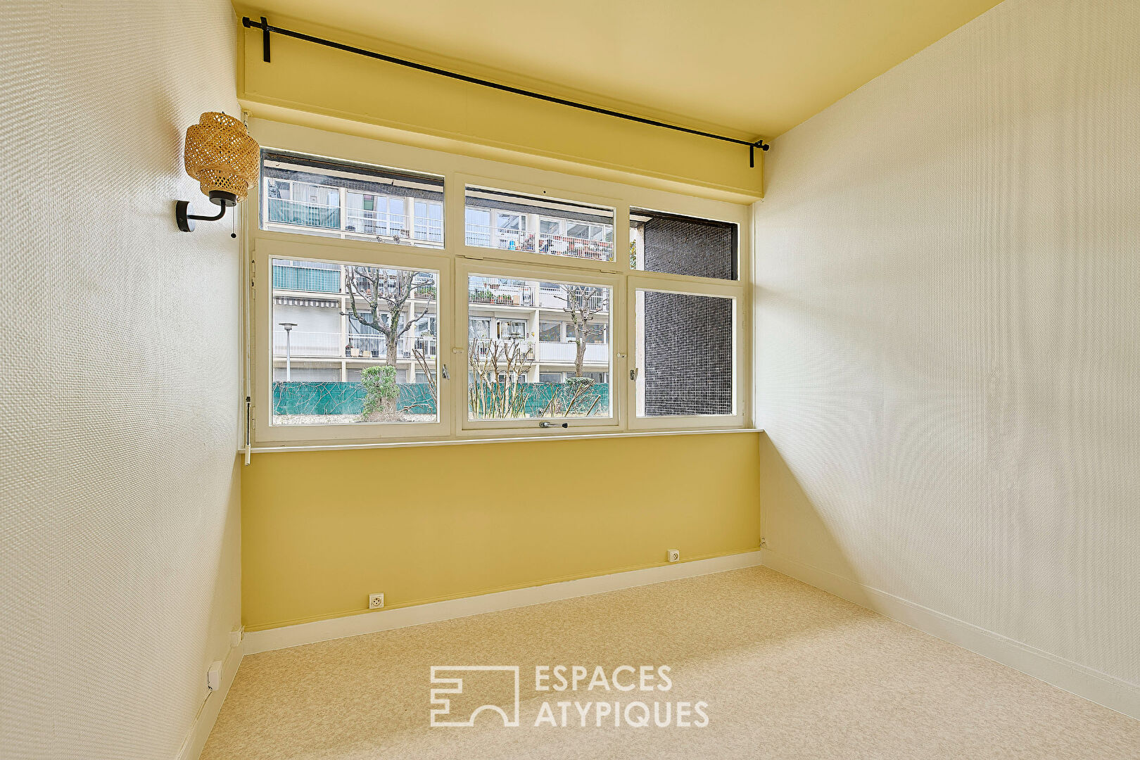 Renovated apartment on the ground floor