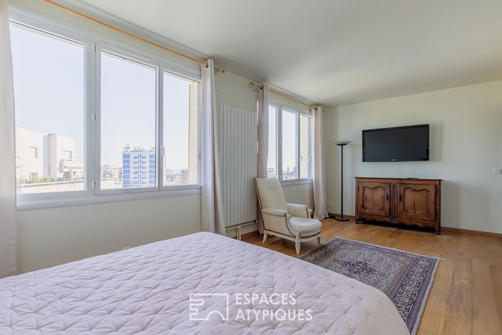 Top floor with terrace, rooftop, and panoramic view
