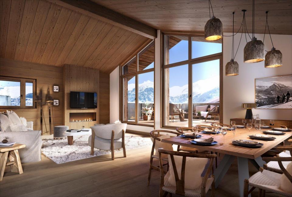 La Plagne - Coeur des CImes - Perspective Intèrieure 2